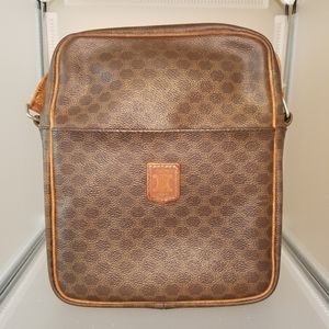 *Fixed Price* Vintage Celine Macadam Vertical Messenger Bag